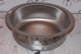 Boxed Stainless Steel Circular Single Bowl Sink Unit RRP £160 (14045) (Public Viewing and Appraisals