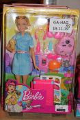 Lot To Contain 5 Assorted Children Toy Items To Include Zuru Sparkle Girls Sports Car, Barbie