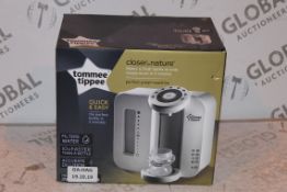 Boxed Tommee Tippee Closer to Nature Perfect Preparation Bottle Warming Station RRP £80 (Public