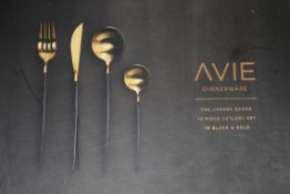 Boxed Avie 16 Piece Urban Range Cutlery Set RRP £75 (Public Viewing and Appraisals Available)