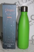 Brand New Ehugos 500ml Vacuum Water Bottles RRP £14.99 Each