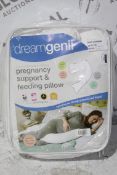 Assorted Children's Baby Items to Include Dream Genie Support Feeding Pillows, Grow Clock,