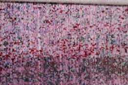 Pink Children's Hand Woven Bedroom Floor Rug RRP £50 (9461) (Public Viewing and Appraisals