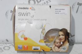 Medela Swing Single Electric Breast Pump RRP £100 Retoo737333) (Public Viewing and Appraisals