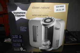 Boxed Tommee Tippee Closer to Nature Perfect Preparation Bottle Warming Station RRP £80 (Public