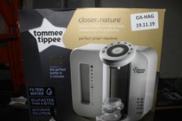 Boxed Tommee Tippee Closer to Nature Perfect Preparation Bottle Warming Station RRP £80 (Public