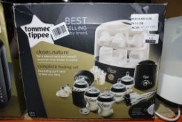 Boxed Tommee Tippee Closer to Nature Complete Feeding Set RRP £80 (RET00277292) (Public Viewing