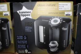 Boxed Tommee Tippee Closer to Nature Perfect Preparation Bottle Warming Station RRP £80 (