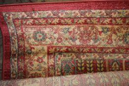 Windsor 120 x 170cm Red and Yellow Oriental Style Floor Rug RRP £70 (9461) (Public Viewing and