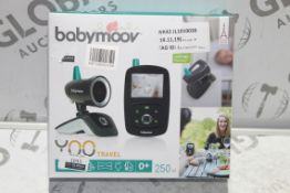 Boxed Baby Moov Travel 250 Digital Baby Monitor Set RRP £140 (RET00550166) (Public Viewing and