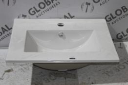500mm Minimalist Ceramic Basin (Public Viewing and Appraisals Available)