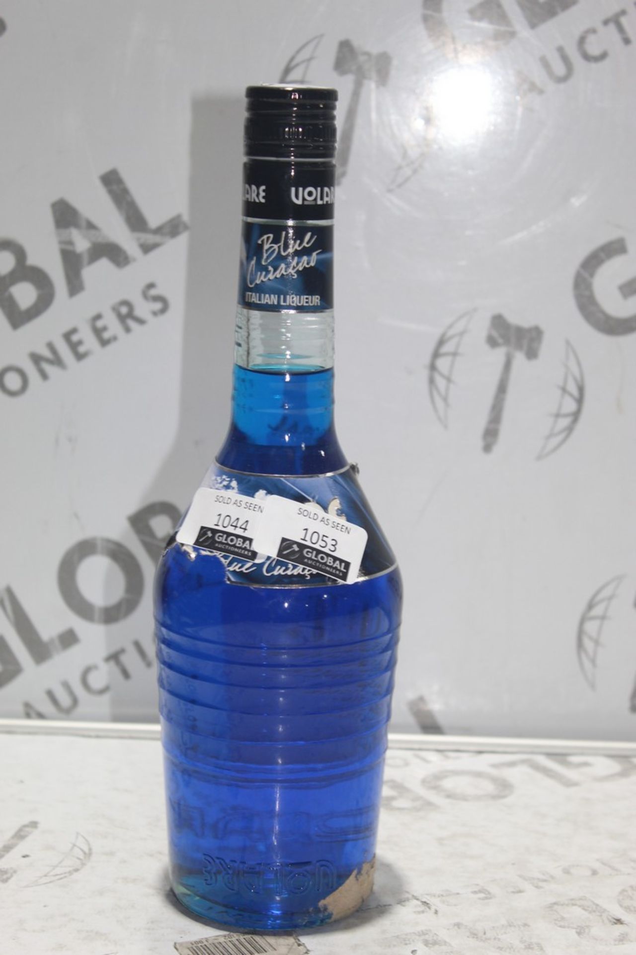 Make Yourself a Blue Lagoon With The Key Ingredient Blue Craqau Volare Italian Liqueur RRP £35 Each