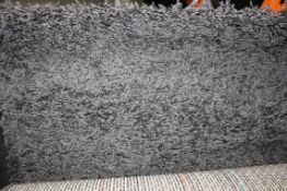 Oxford Sarim Rugs 120 x 170 cm Dark Grey Shaggy Floor Rug RRP £100 (PALLET No 92855) (Public Viewing