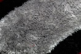 Think Rugs Grey and Red Textured Floor Rug 120 x 170cm RRP £60 (Public Viewing and Appraisals