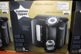 Boxed Tommee Tippee Closer to Nature Perfect Preparation Bottle Warming Station RRP £80 (