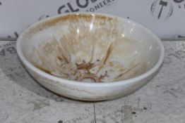 Boxed Gem Loo Marbling Effect Sink Basin RRP £170 (Public Viewing and Appraisals Available)