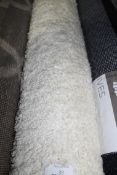 Cream Shag Designer Floor Rug RRP £50 (PALLET No 92855) (Public Viewing and Appraisals Available)