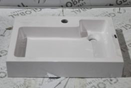 Boxed White Merit 503 Basin (12954) (Public Viewing and Appraisals Available)