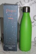 Brand New Ehugos 500ml Vacuum Water Bottles RRP £14.99 Each
