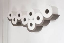 Boxed Cloud Toilet Paper Shelf Designed By Leon Baton RRP £100 (Public Viewing and Appraisals