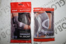 Assorted Live Up Sports Support Knee and Elbow Pad