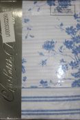 Charlotte Thomas Blue and White Double Bedding Sets RRP £105 Each (Public Viewing and Appraisals