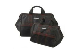 Workpro 2PC Combo Tool Bags RRP £20 (W003500A)(Comes in 2 Boxes)