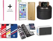 Lot to Contain 110 Assorted Brand New Apple Products and Accessories Perfect for Market Traders to