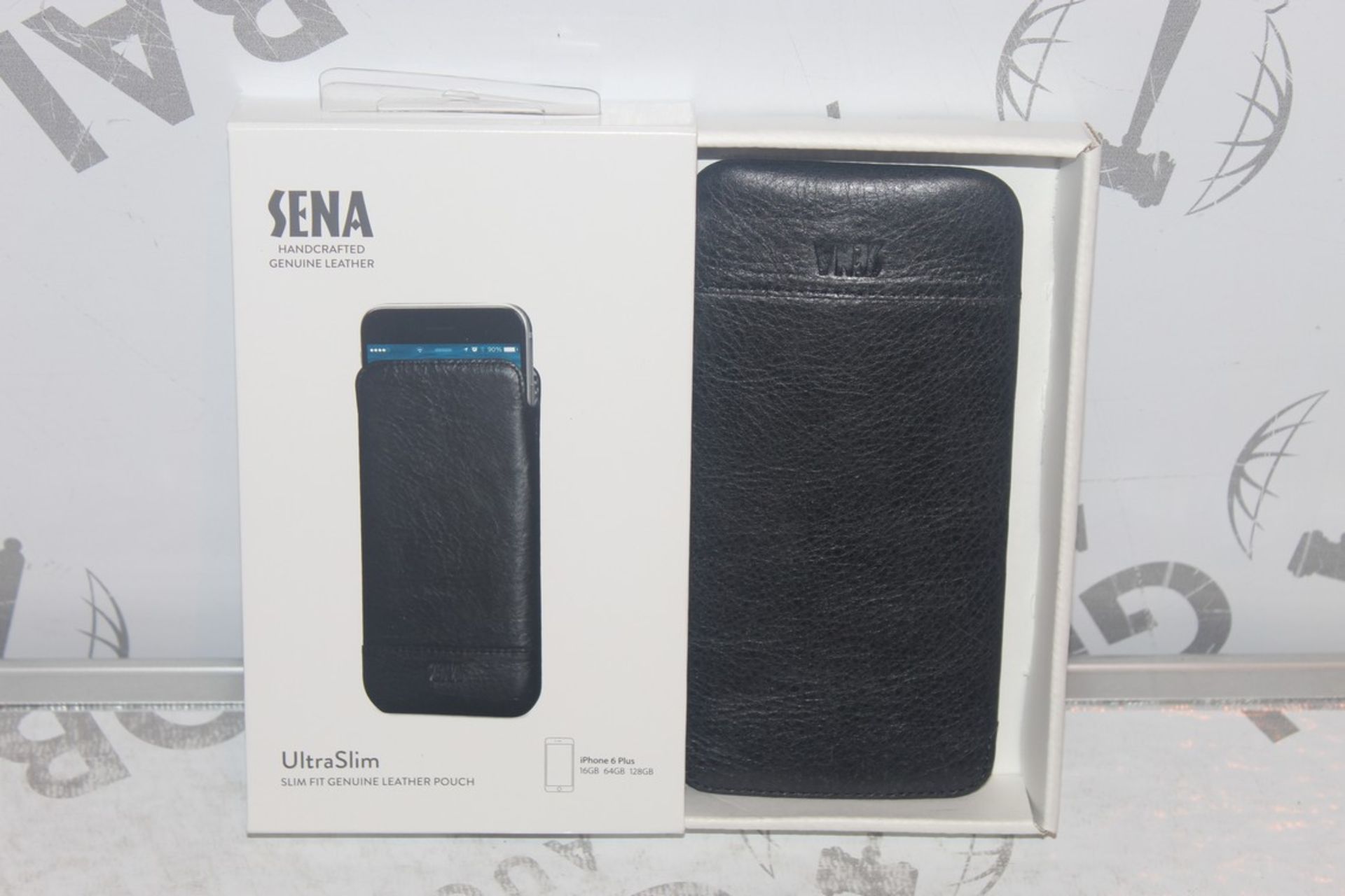 Lot to Contain 80 Boxed Brand New Senna UltraSlim Fit Genuine Leather Pouches Iphone 6+ RRP £735