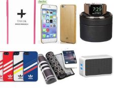Lot to Contain 50 Assorted Items to Include Dabney Lee Cases, Adidas Iphone 5 Cases, Sena Watch