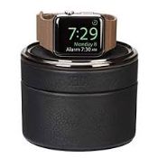 Lot to Contain 5 Boxed Brand New Sena Easy TO Use Apple Watch Leather Cases in Black Combined RRP £