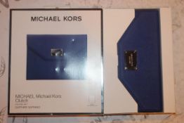 Lot to Contain 5 Boxed Brand New Michael Kors Ipad Air Sapphiano Clutch Bags Combined RRP £110