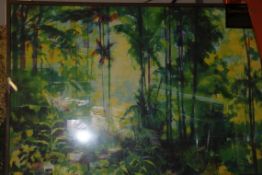 Signature Collection from the Art Group Rainforest Wall Art Picture RRP £120 (14799) (Public Viewing