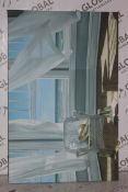 Sea Breeze Canvas Wall Art Picture by Artist Carol Longingsworth RRP £85 (14789) (Public Viewing and