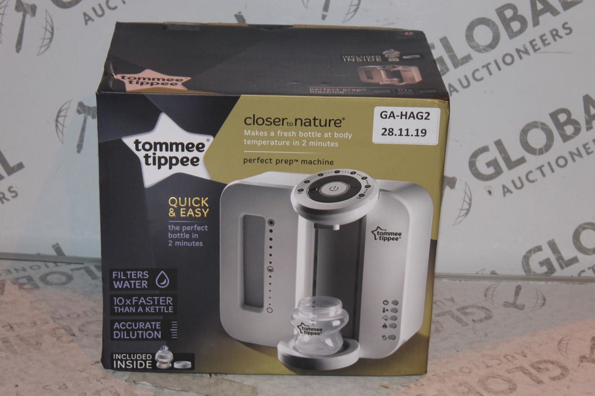 Boxed Tommee Tippee Perfect Prep Machine in White RRP £85 (Public Viewing and Appraisals Available)