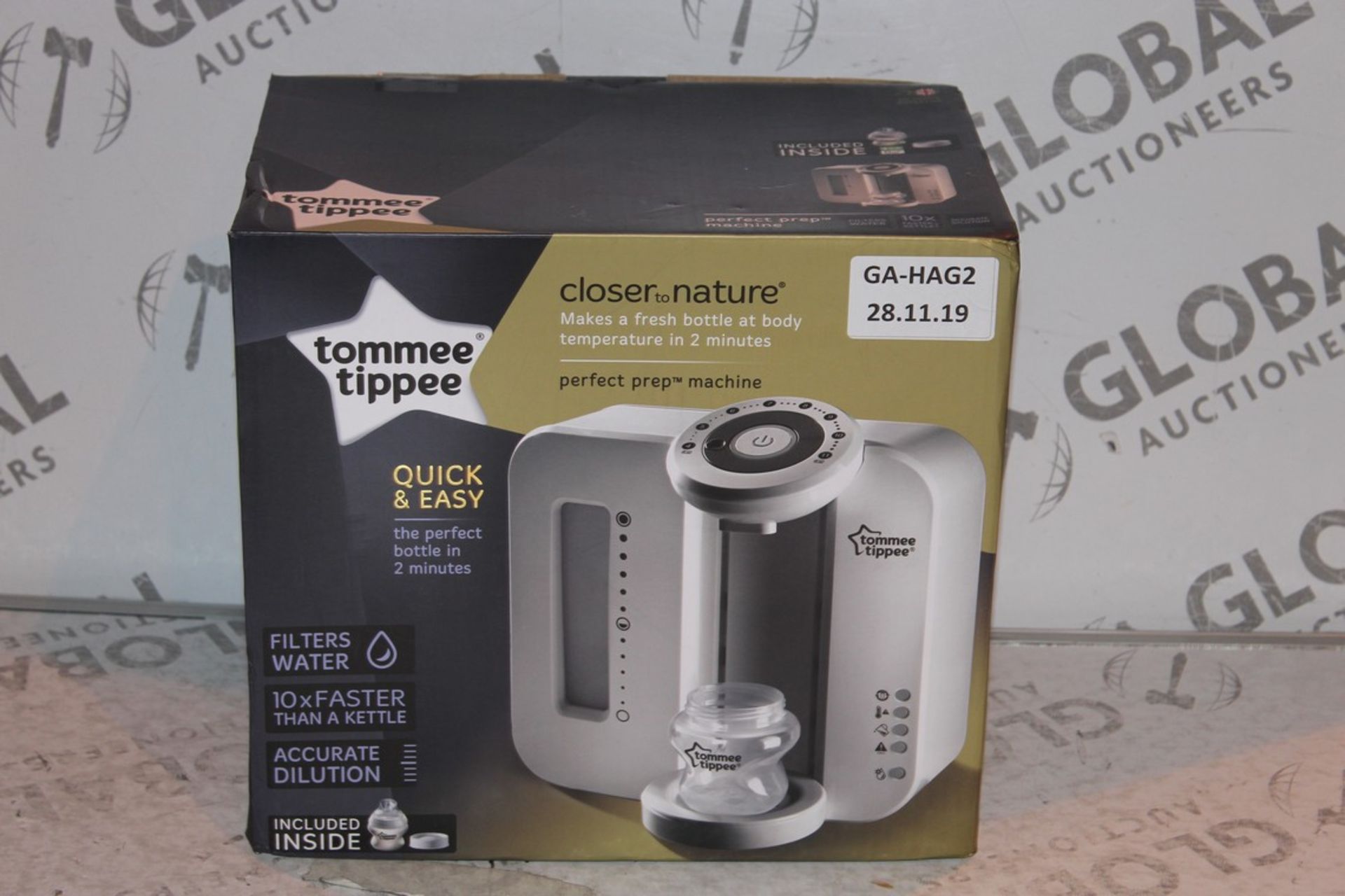 Boxed Tommee Tippee Perfect Prep Machine in White RRP £85 (Public Viewing and Appraisals Available)