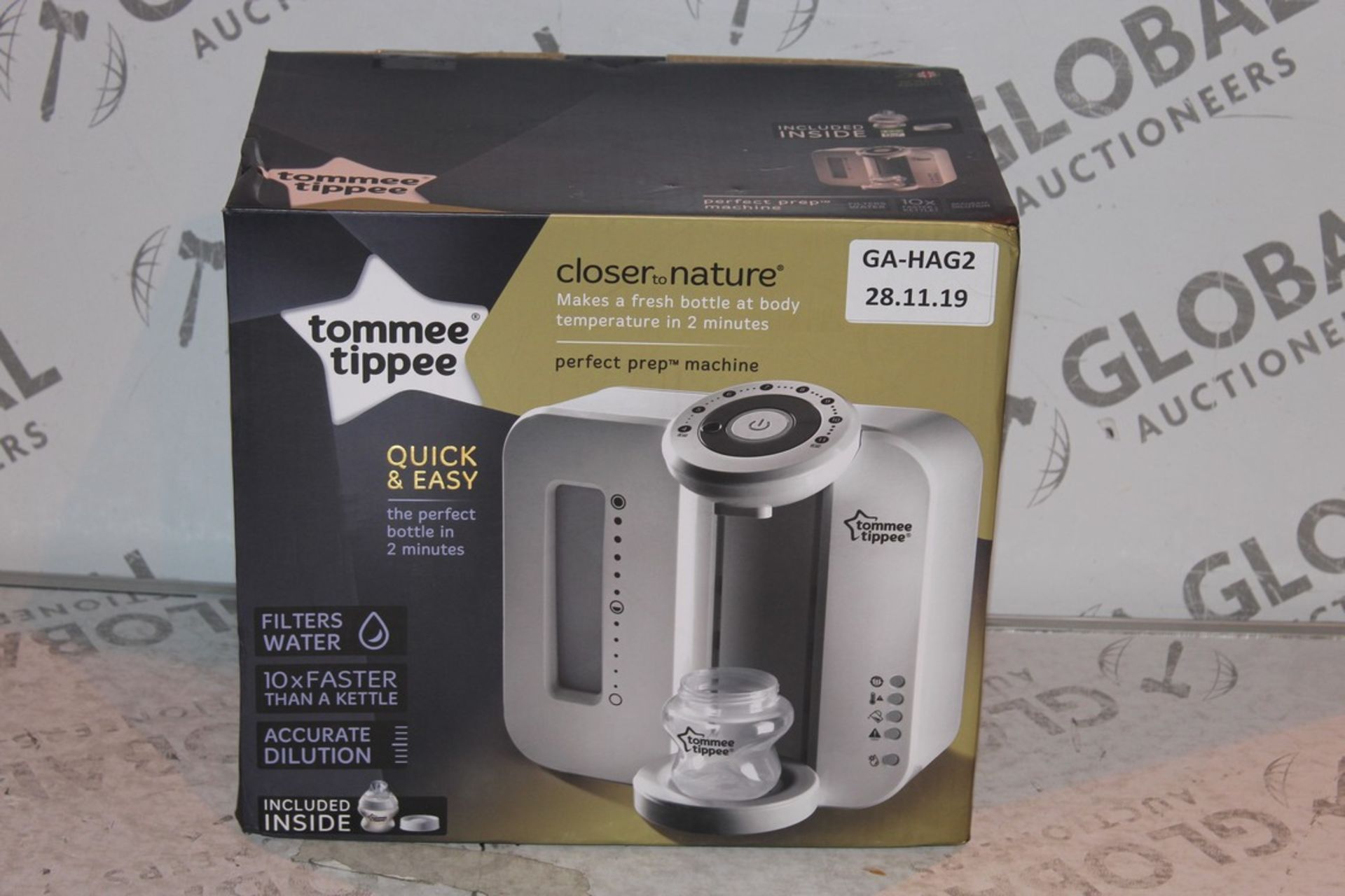 Boxed Tommee Tippee Perfect Prep Machine in White RRP £85 (Public Viewing and Appraisals Available)