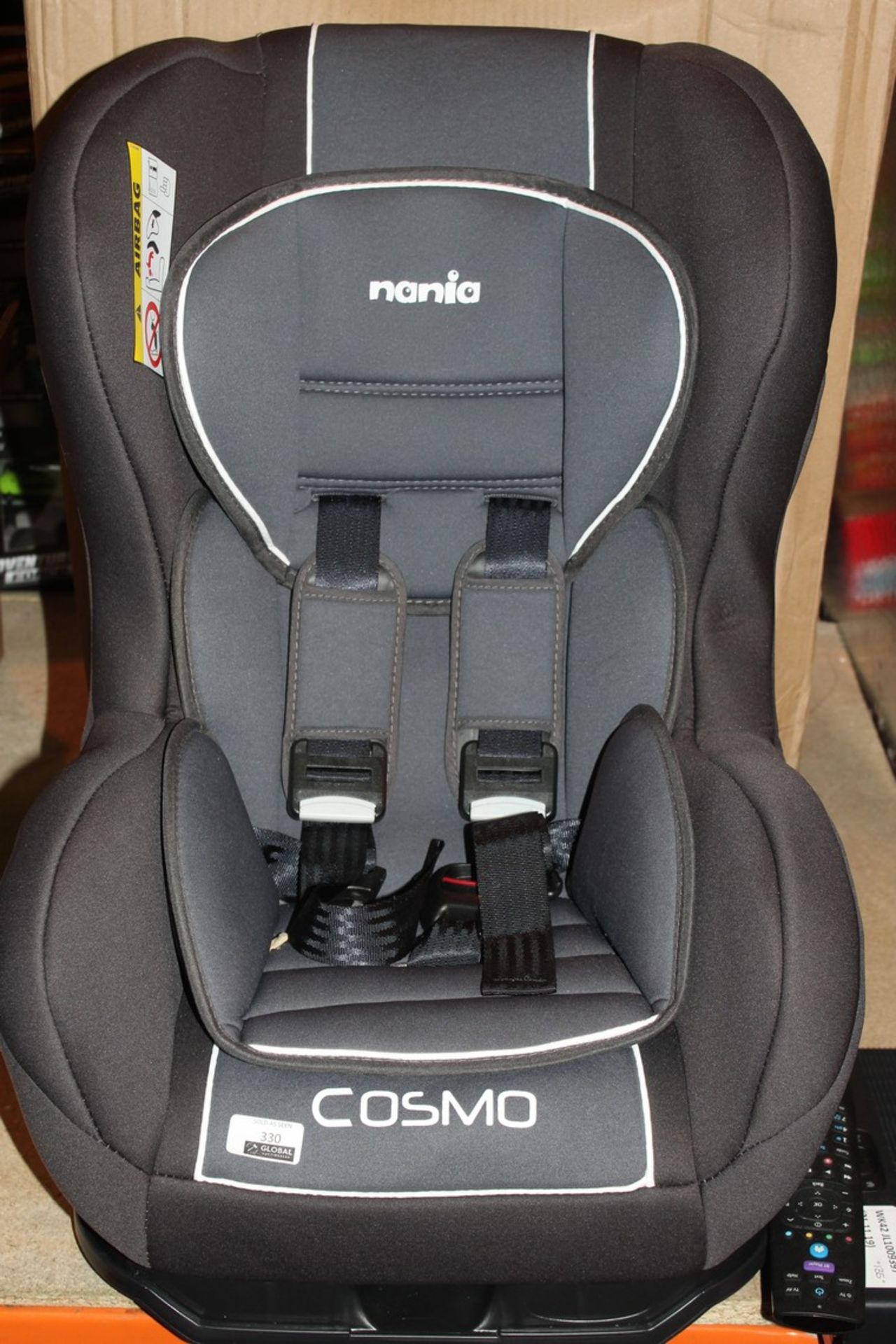 Boxed Nania Cosmo In Car Kids Safety Seat RRP £70 (Public Viewing and Appraisals Available)