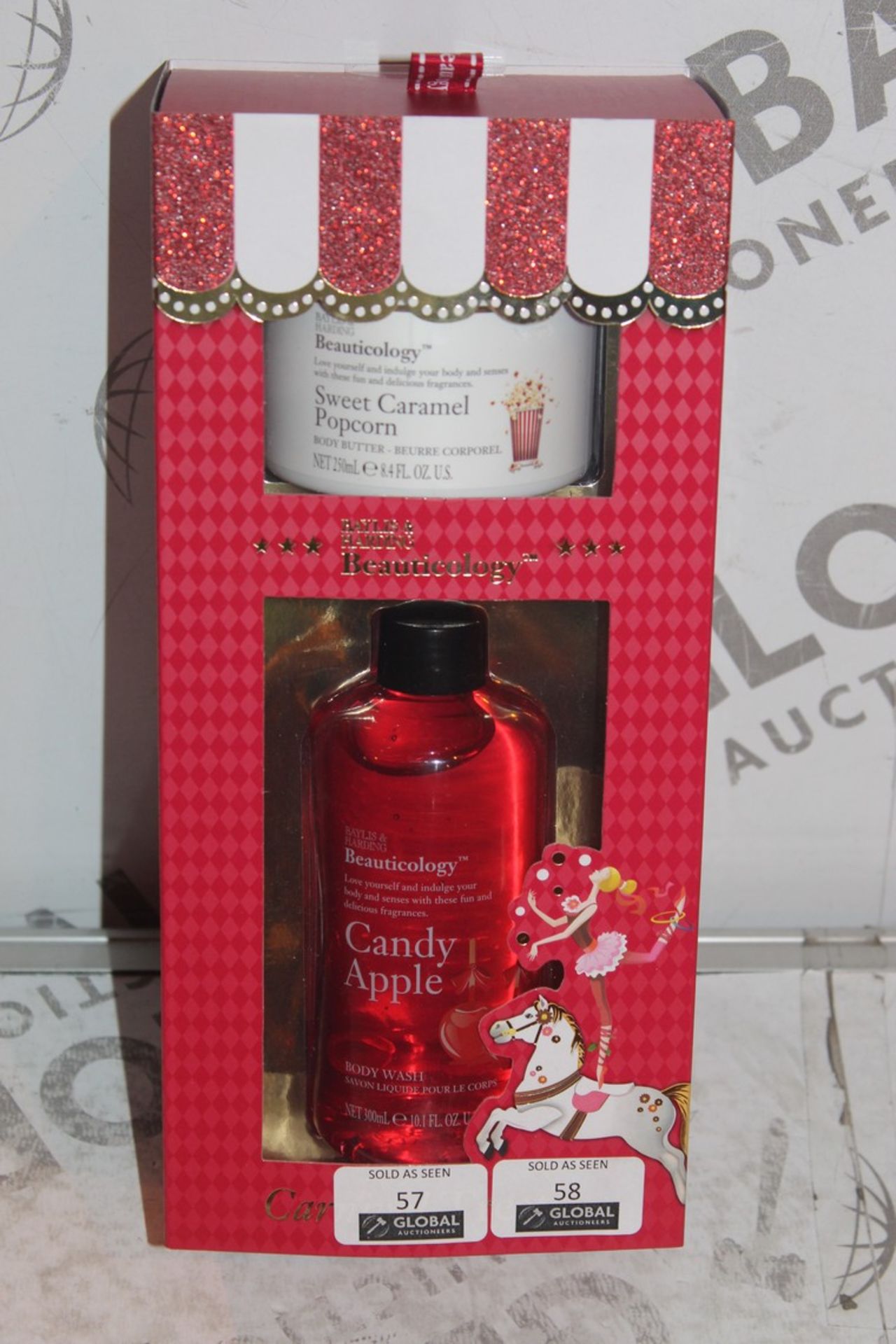 Lot to Contain 2 Brand New Bayliss and Harding Seasonal Gift Sets to Include 250ml Sweet Caramel