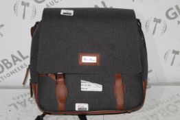 Silver Cross Grey Fabric and Konyak Yellow Baby Bottle Bag RRP £85 (RET00235877) (Public Viewing and