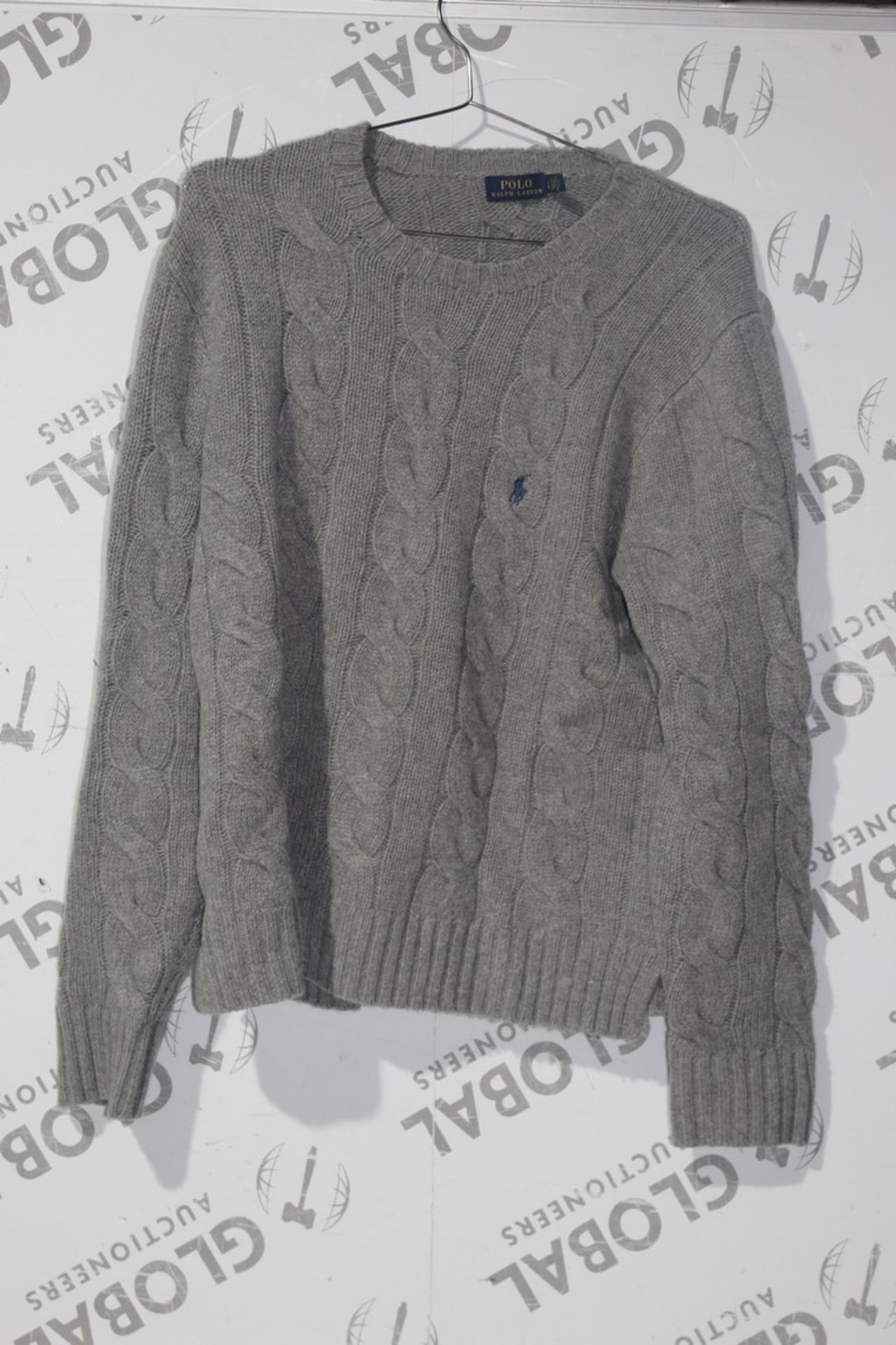 Ralph Lauren Cable Knit Gents Designer RRP £100 (3653086) (Public Viewing and Appraisals Available)