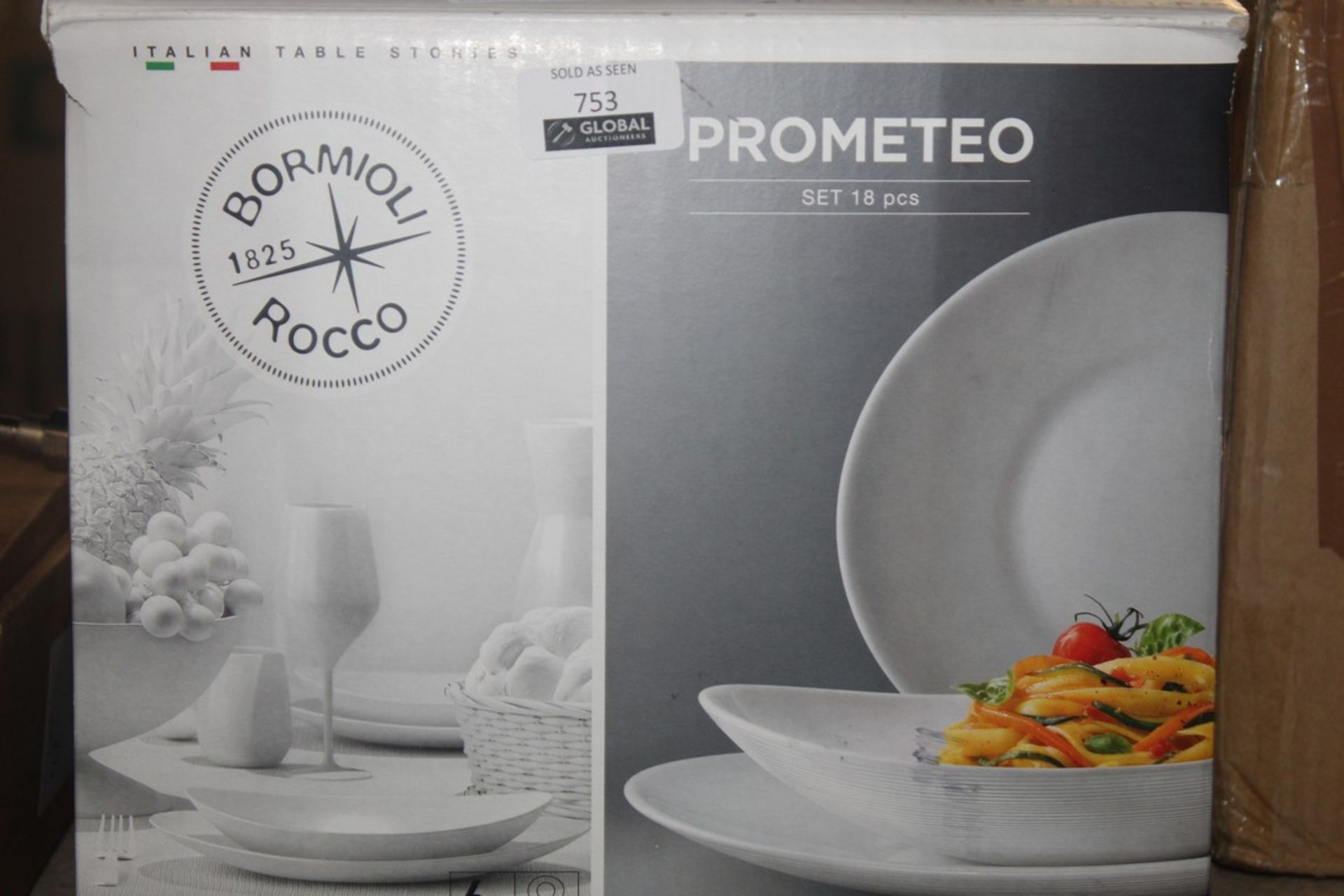 Bormeolli Pormeteo Dinner Set RRP £60 (Public Viewing and Appraisals Available)