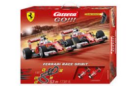 Boxed Carrera Go Ferrari Race Spirit Scalextric Set RRP £60 (RET001153047) (Public Viewing and