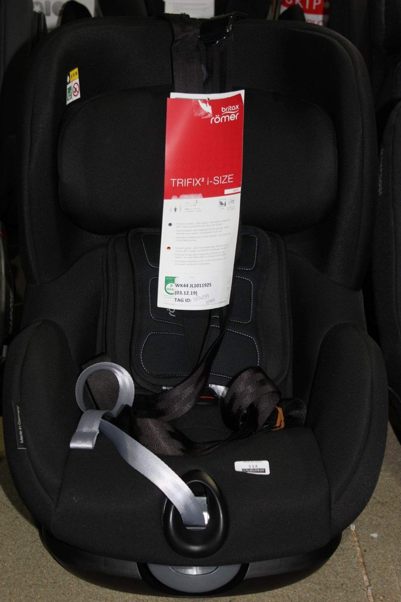 Britax Romer Trifix 2 Isize 0 - 15Month In Car Kids Safety Seat RRP £250 (3634589) (Public Viewing