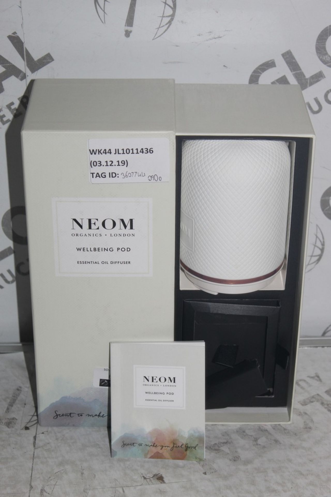 Boxed Neom Well Being Pod Essential Oils Scent Diffuser RRP £90 (3607744) (Public Viewing and