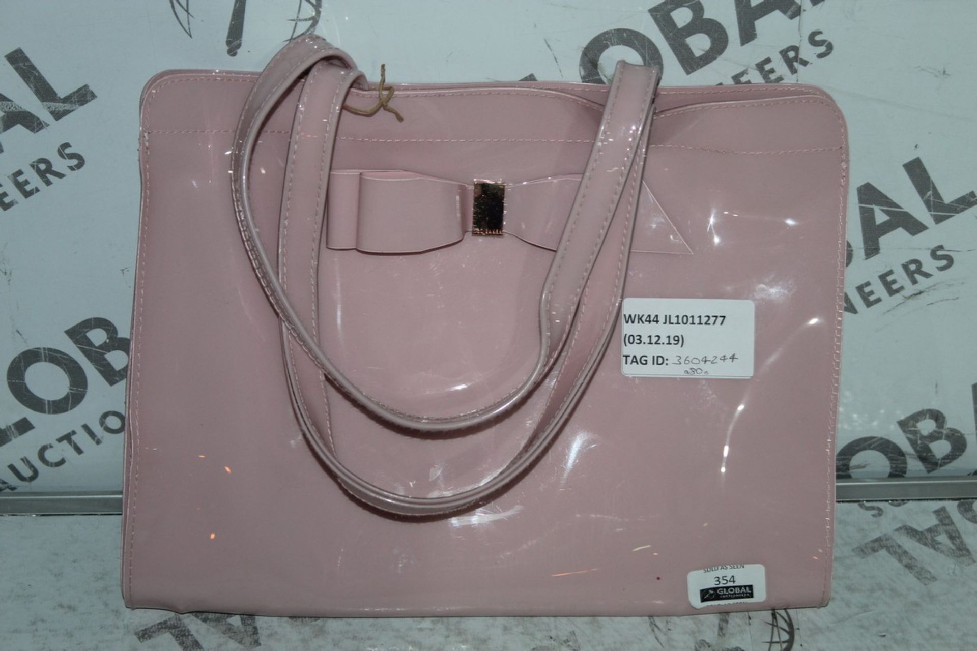 Ted Baker Pink Girls Bag RRP £80 (3604244) (Public Viewing and Appraisals Available)