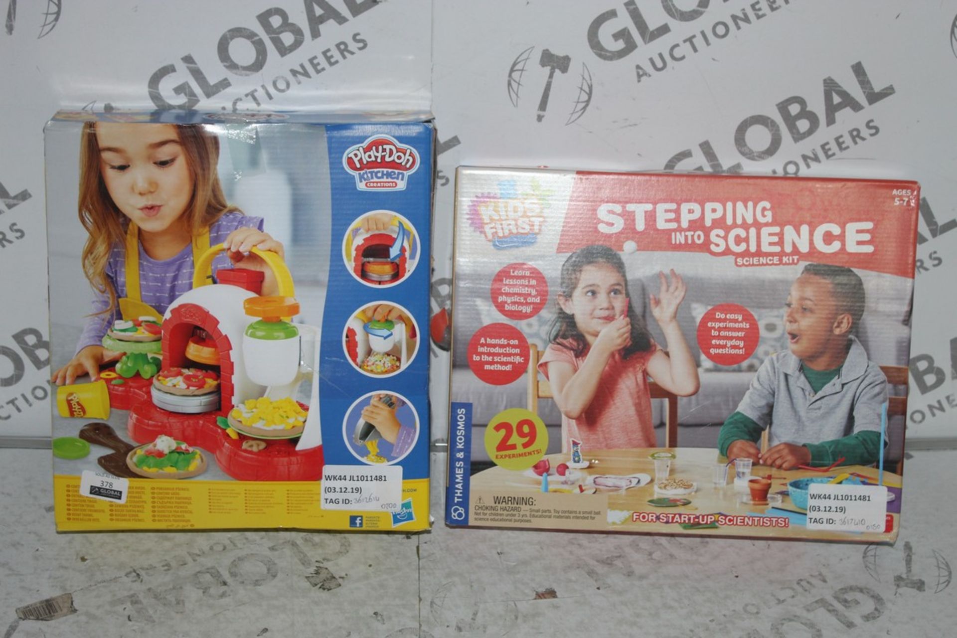 Playdoh Kitchen Creations and Stepping Into Science Children's Toy Items to Include My First Science