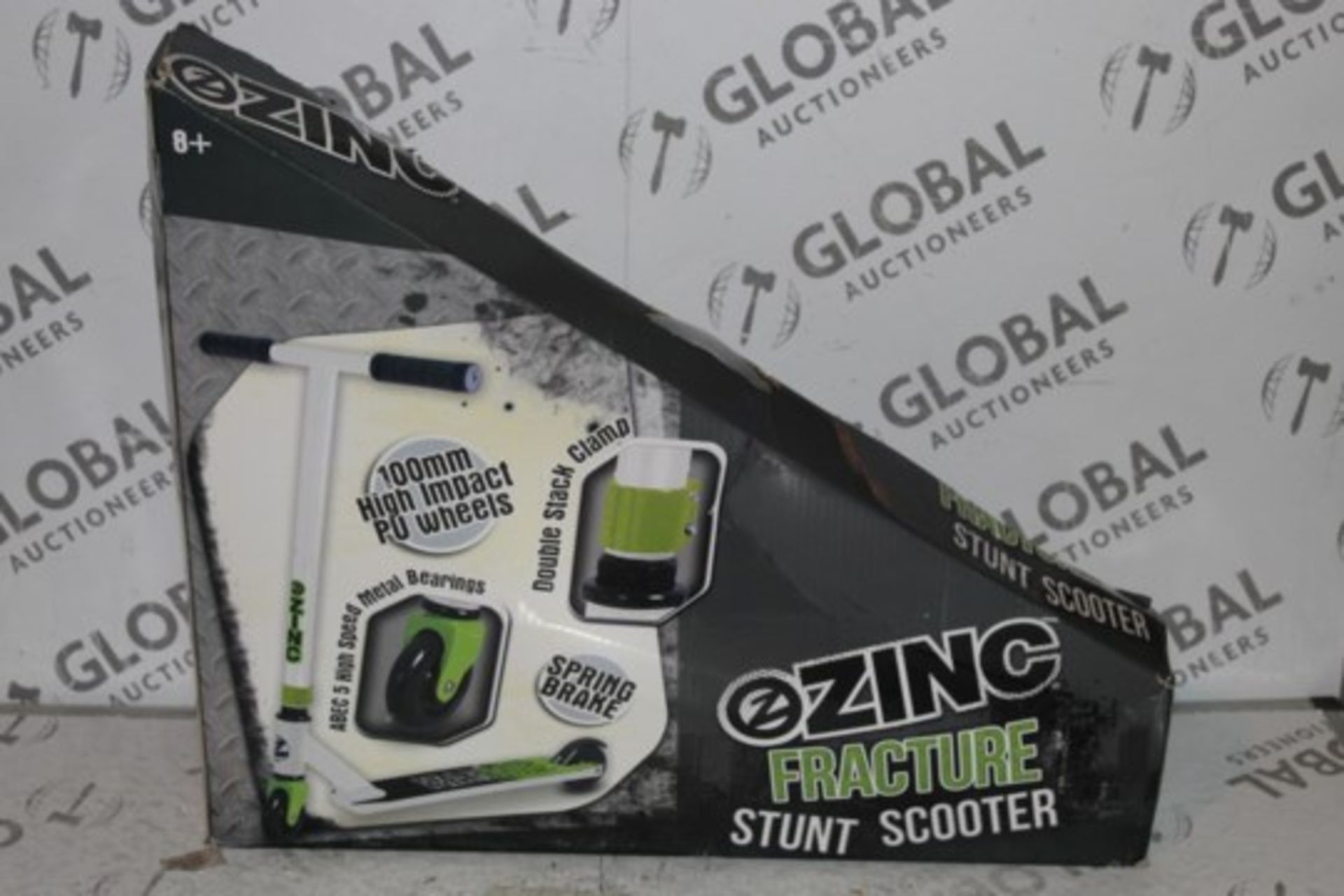 Boxed Zinc Fracture Stunt Scooter RRP £100 (Public Viewing and Appraisals Available)