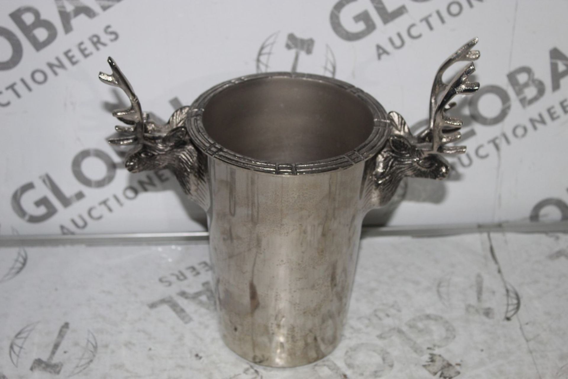 Culinary Concepts Stags Head Ice Bucket RRP £55 (3588617) (Public Viewing and Appraisals Available)