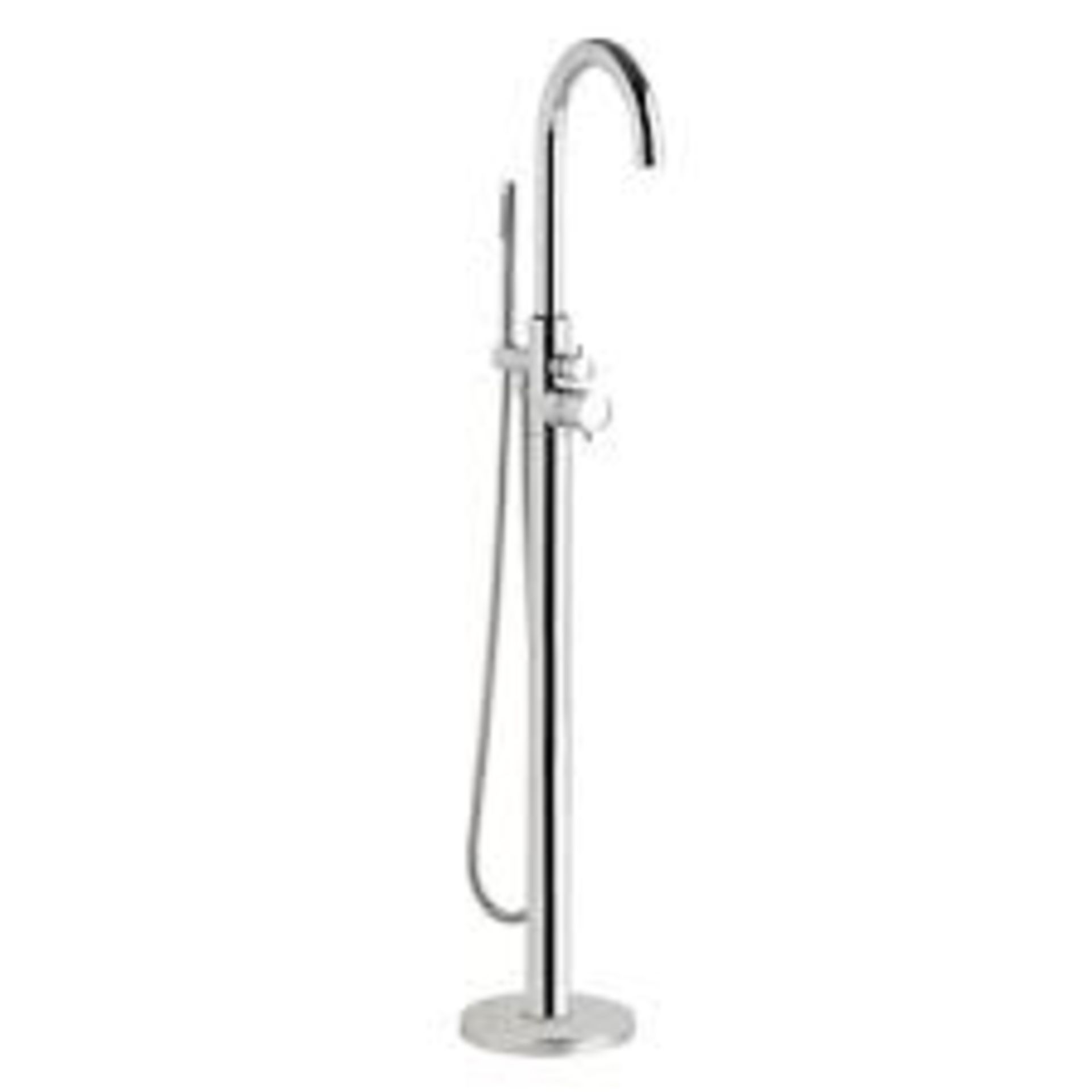 Boxed Hudson Reed Floor Standing Thermostatic Bath Filler Tap in Chrome RRP £300 (16413) (Public